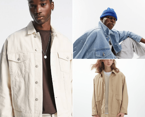 Jackets cover photo collage