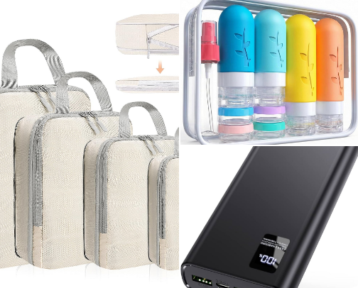 15 Travel Essentials That Make Your Trip Easier ✈️ cover photo collage