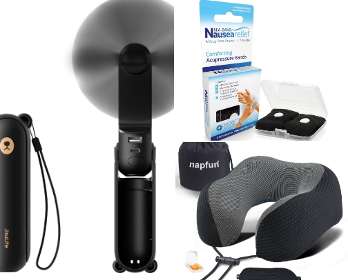 Travel Essentials for Sensitive Bodies ❤️‍🩹 cover photo collage