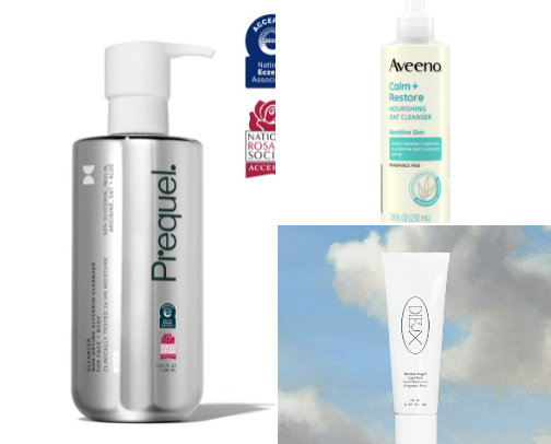 Fave skincare products at the moment! cover photo collage