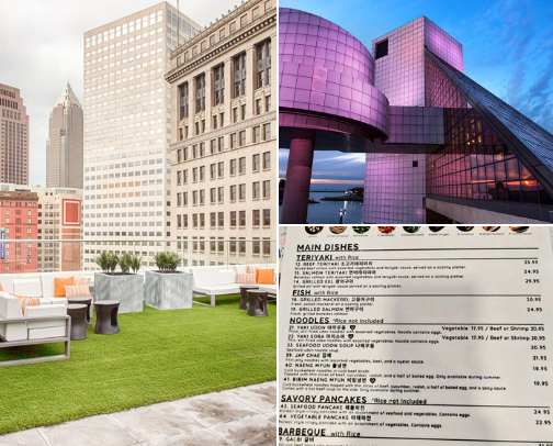 Things To Do Around Cleveland, OH cover photo collage