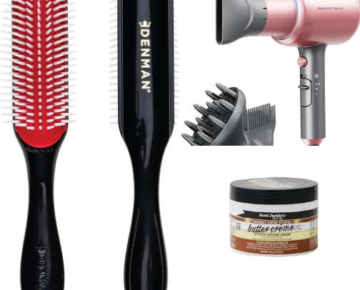 Curly Girly Essentials cover photo collage