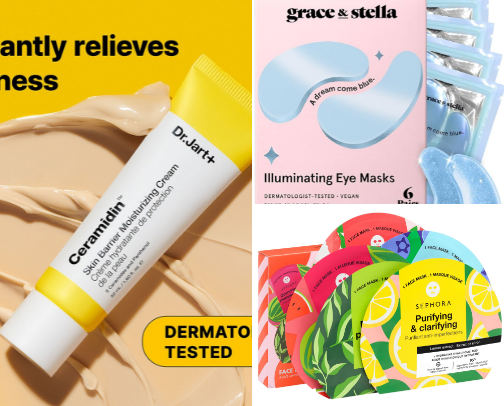 Skin Care cover photo collage