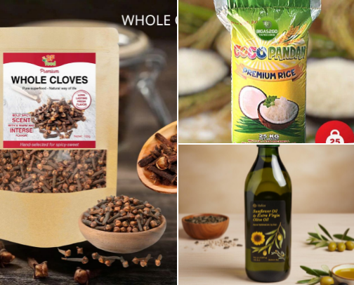 FOOD PRODUCT cover photo collage