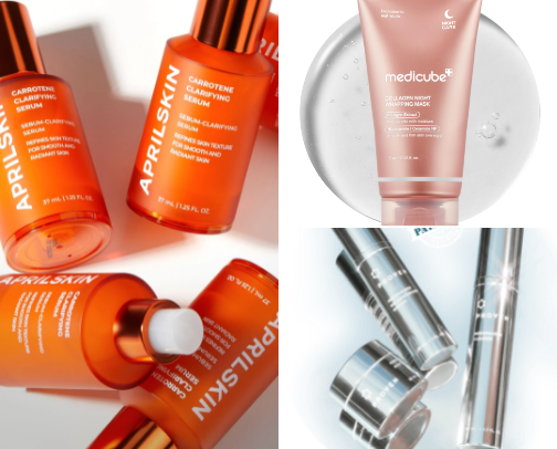 Favorite skin care cover photo collage