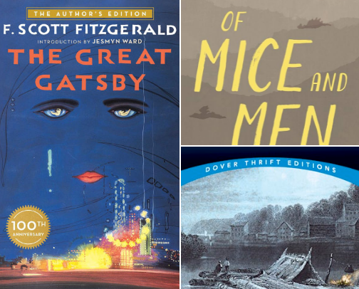 American Literature Books & Novels cover photo collage