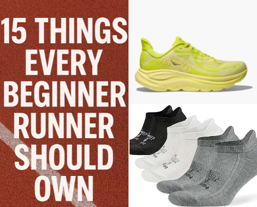 Items every beginner runner should own cover photo collage