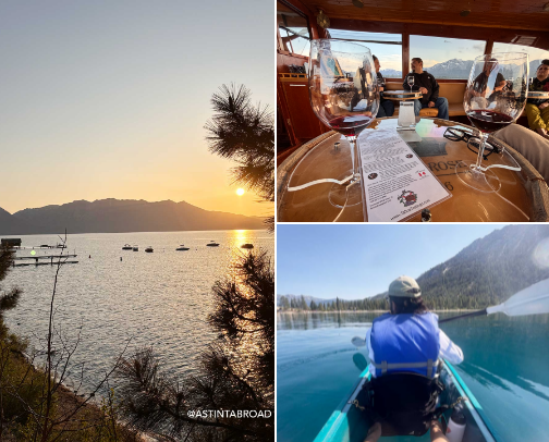 Lake Tahoe Activities cover photo collage