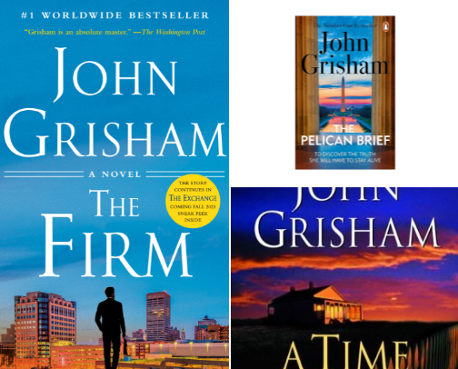 📚 Thriller Books You Can’t Put Down (John Grisham & More) cover photo collage