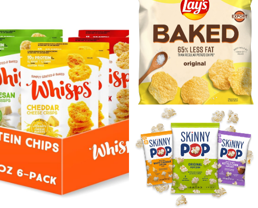 Snacks That Satisfy (Without the Guilt) cover photo collage