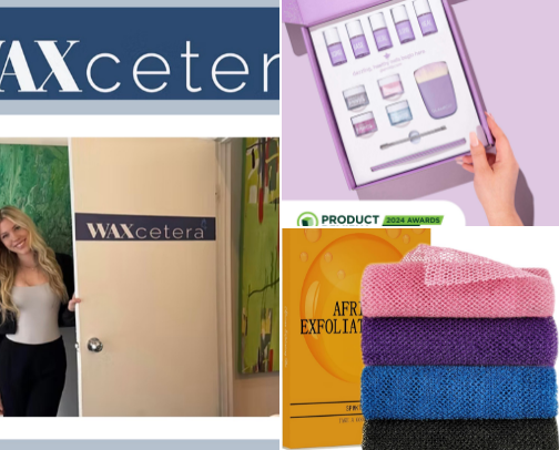 My Beauty Blueprint: A Black Woman’s Guide to Skin, Hair & Feminine Allure cover photo collage