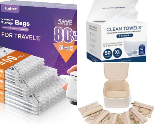 Travel Essentials I Never Leave Home Without cover photo collage