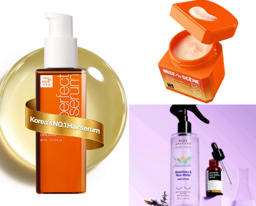 Haircare cover photo collage