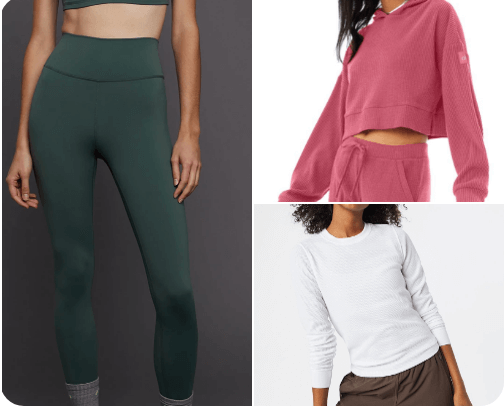 Cute Workout Sets cover photo collage