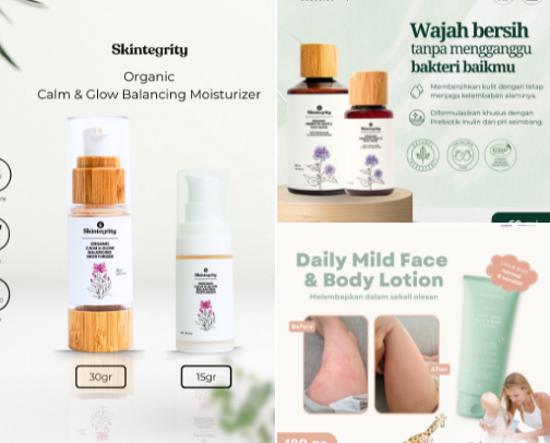 Natural Skincare Essentials 👑 cover photo collage