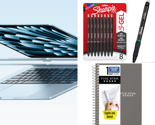 College must haves📚 cover photo collage