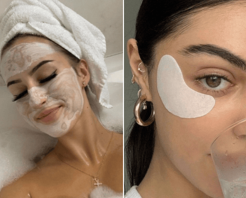 Skincare💋 cover photo collage