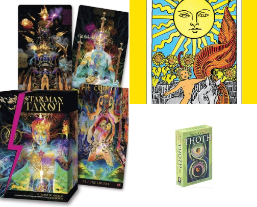 Tarot and Oracle cover photo collage