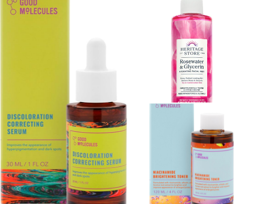 Budget-friendly Beginner Skincare Products cover photo collage