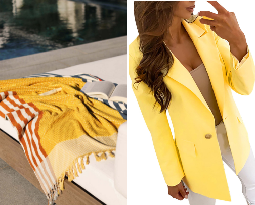 For the love of the colour Yellow collection cover photo collage