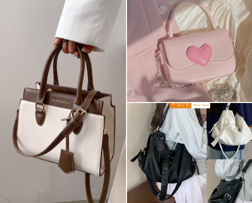 Bags cover photo collage