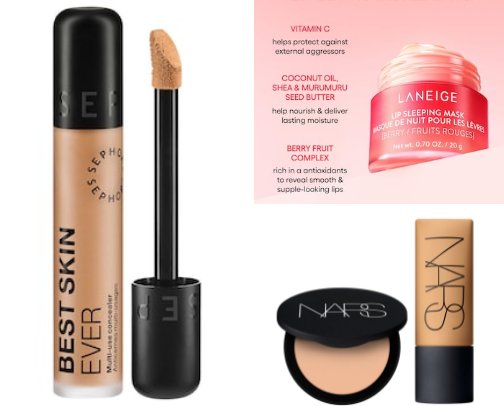 Products for Professional makeup cover photo collage