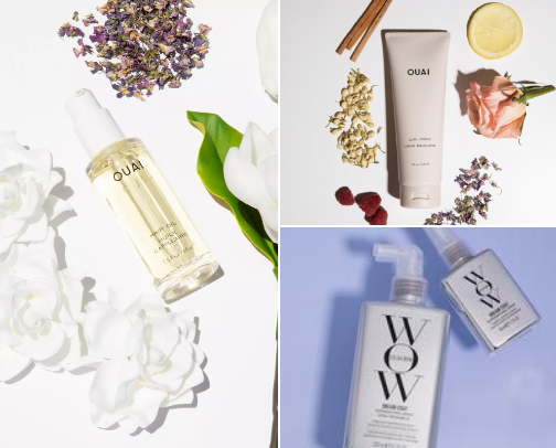hair care cover photo collage