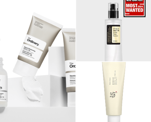 My go-to skincare for glowing skin cover photo collage