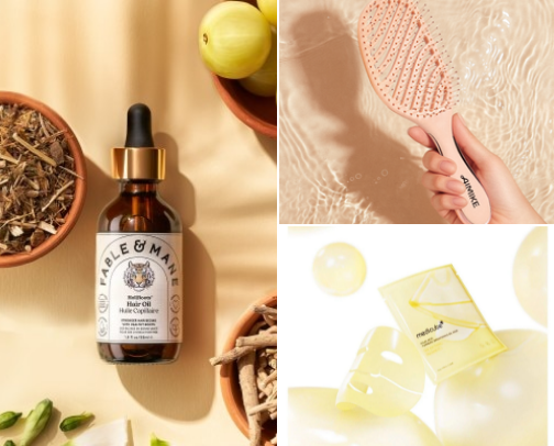 My Soft Girl Self-Care Essentials (Hair, Skin & Cozy Rituals) cover photo collage