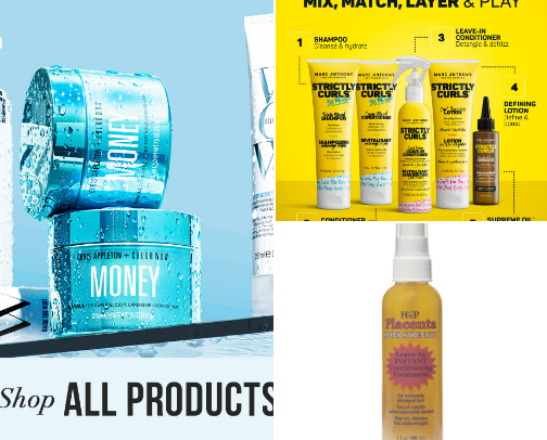 Luxe Locks: My Haircare Essentials cover photo collage