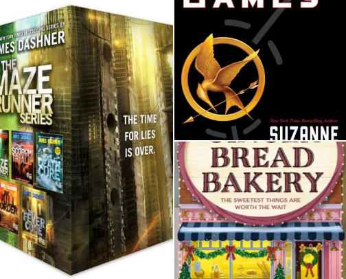 My favorite book recs cover photo collage