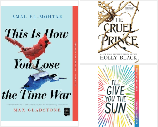 Fiction books that I couldn't put down! cover photo collage