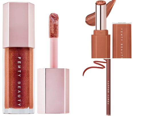 Aesthetic Latte Lip Combos cover photo collage