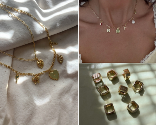 Jewelry cover photo collage
