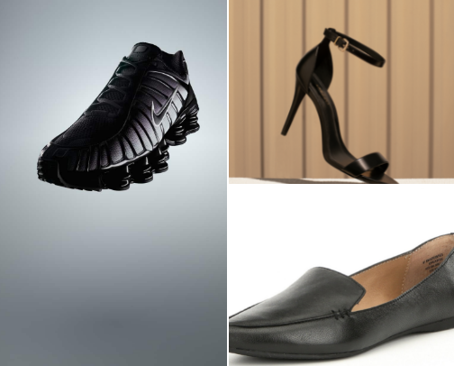 Shoes cover photo collage