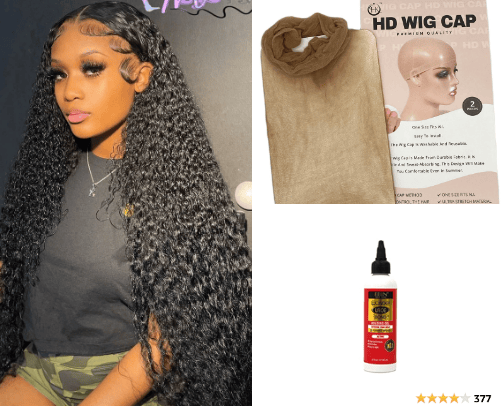 Wigs, Wig Tools & Products cover photo collage