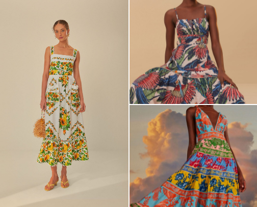 summer dresses cover photo collage