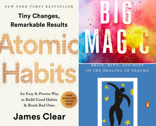 My favorite book recs cover photo collage