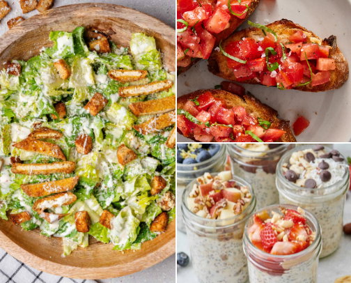 Think healthy, eat healthy🥗 cover photo collage