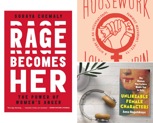 Female Rage, a Love Story cover photo collage