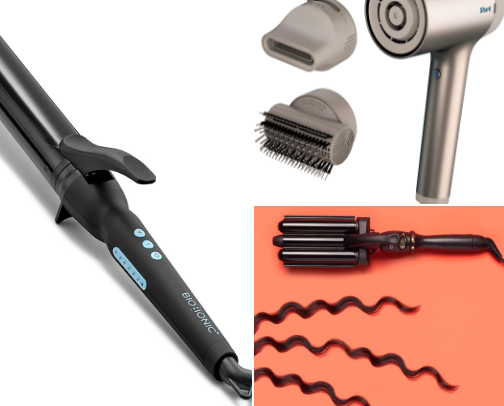 The best hair tools cover photo collage
