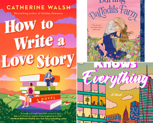 💛 April reading wrap up cover photo collage