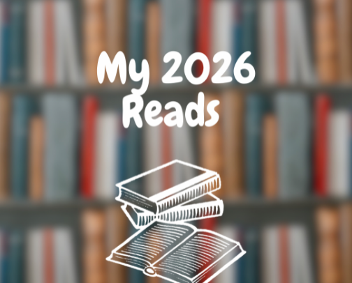 My 2026 Reads cover photo collage