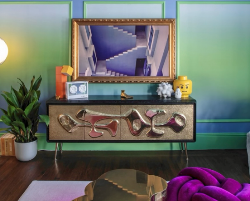 Pop Art Living Room cover photo collage