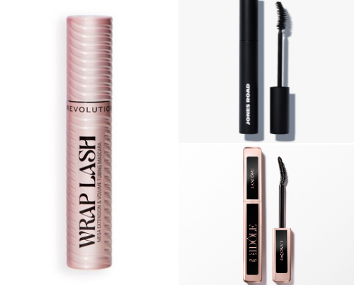 Long lashes mascaras cover photo collage