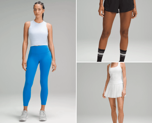Athleisure clothing! cover photo collage