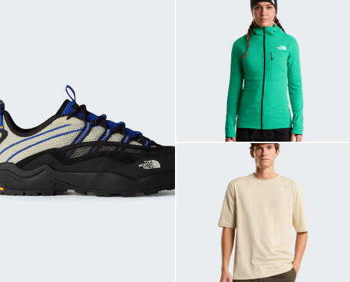 The North Face Must-Haves cover photo collage
