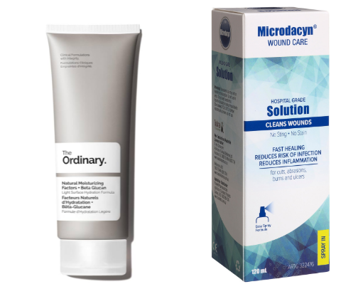 Affordable skin care cover photo collage