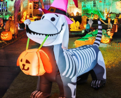 Walmart Halloween supplies cover photo collage