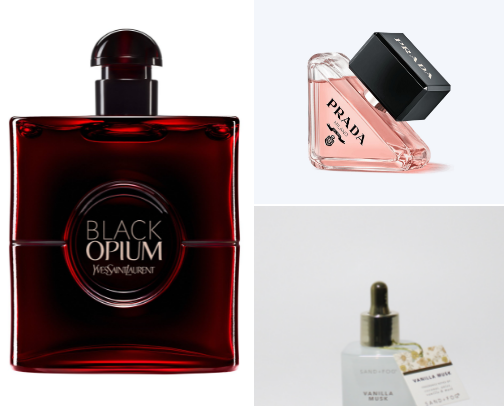 My fall fragrances cover photo collage